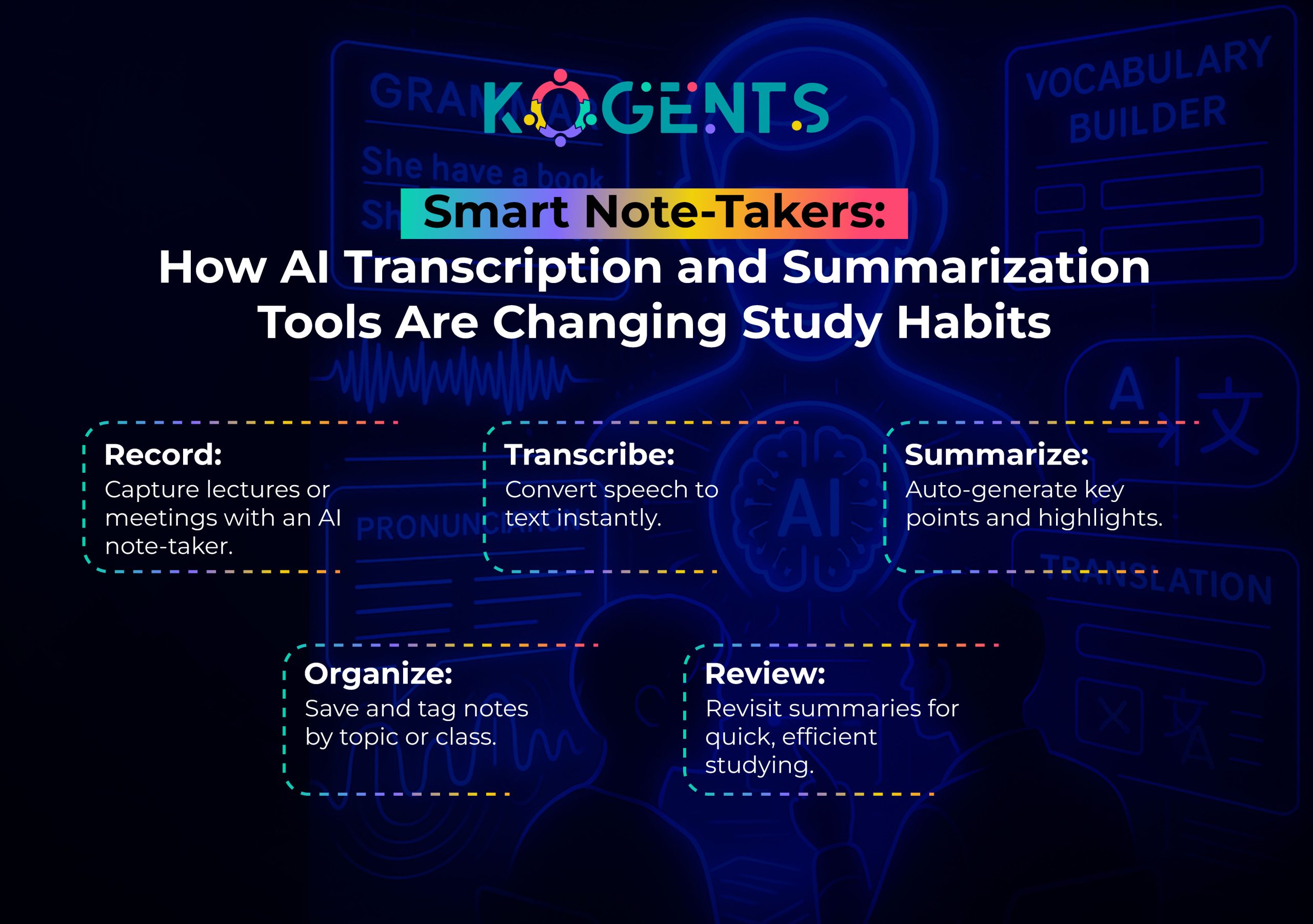 how ai transcription and summarization tools are changing study habits