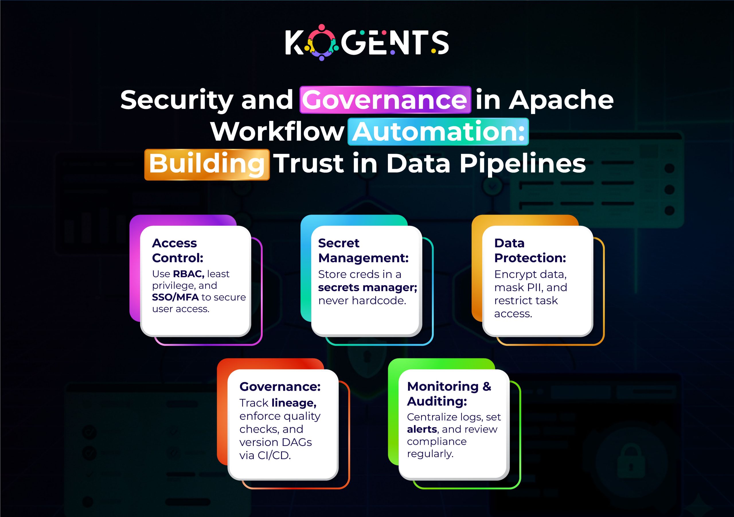 security and governance in apache workflow automation