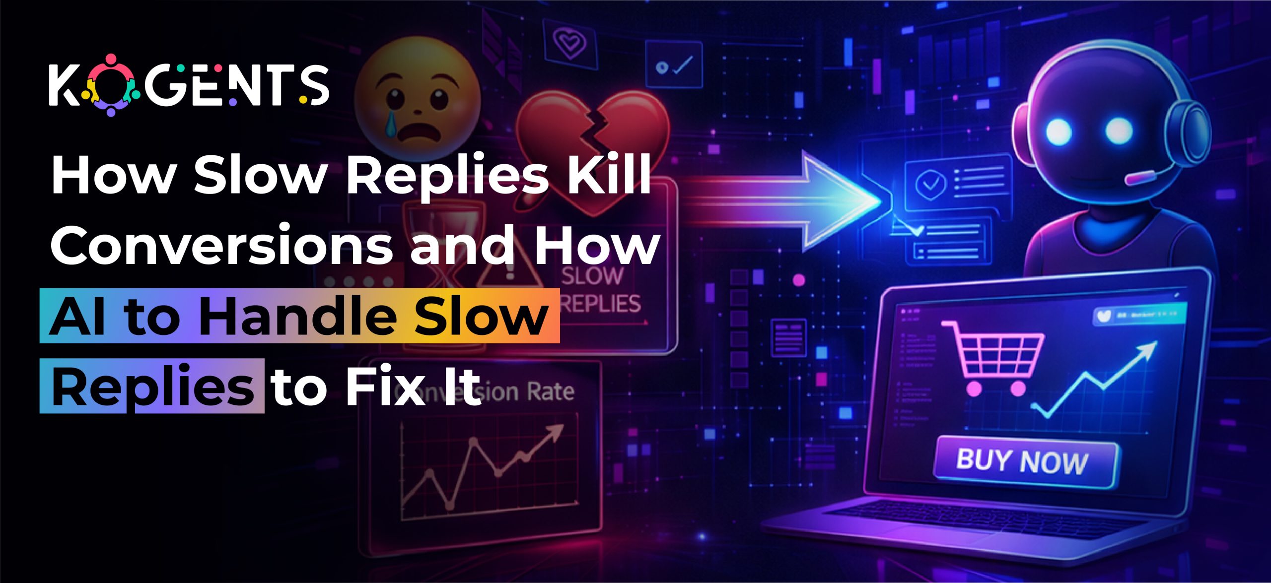 How Slow Replies Kill Conversions and How AI to Handle Slow Replies to Fix It