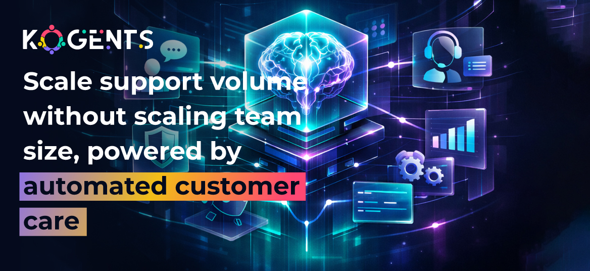Scale support volume without scaling team size, powered by automated customer care 