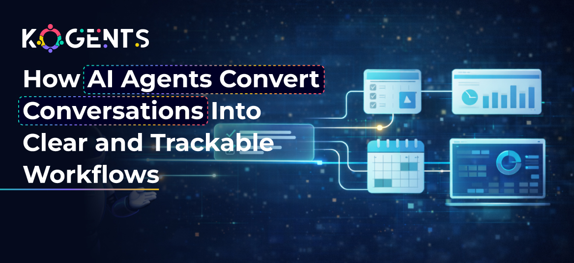 How AI Agents Convert Conversations Into Clear and Trackable Workflows